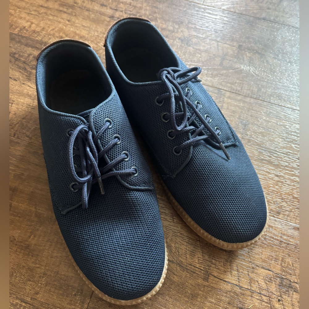 Men's Navy Blue Casual Dress Shoes